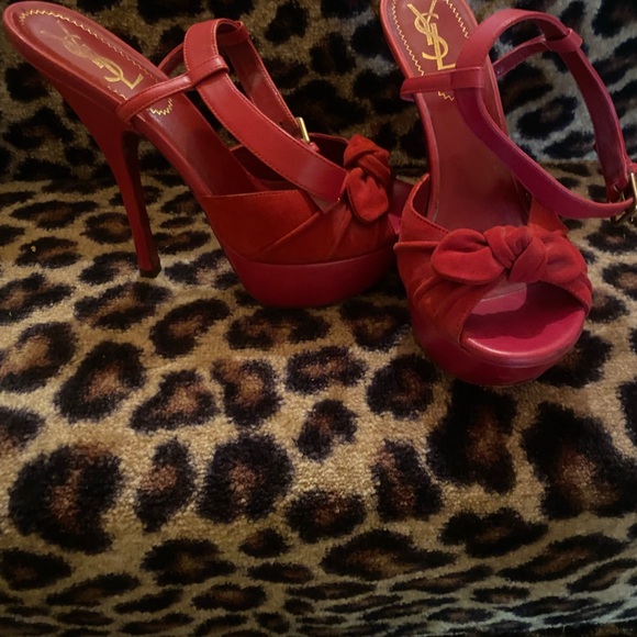 Yeves Saint Laurent Stiletto Heels - Picture 2 of 6